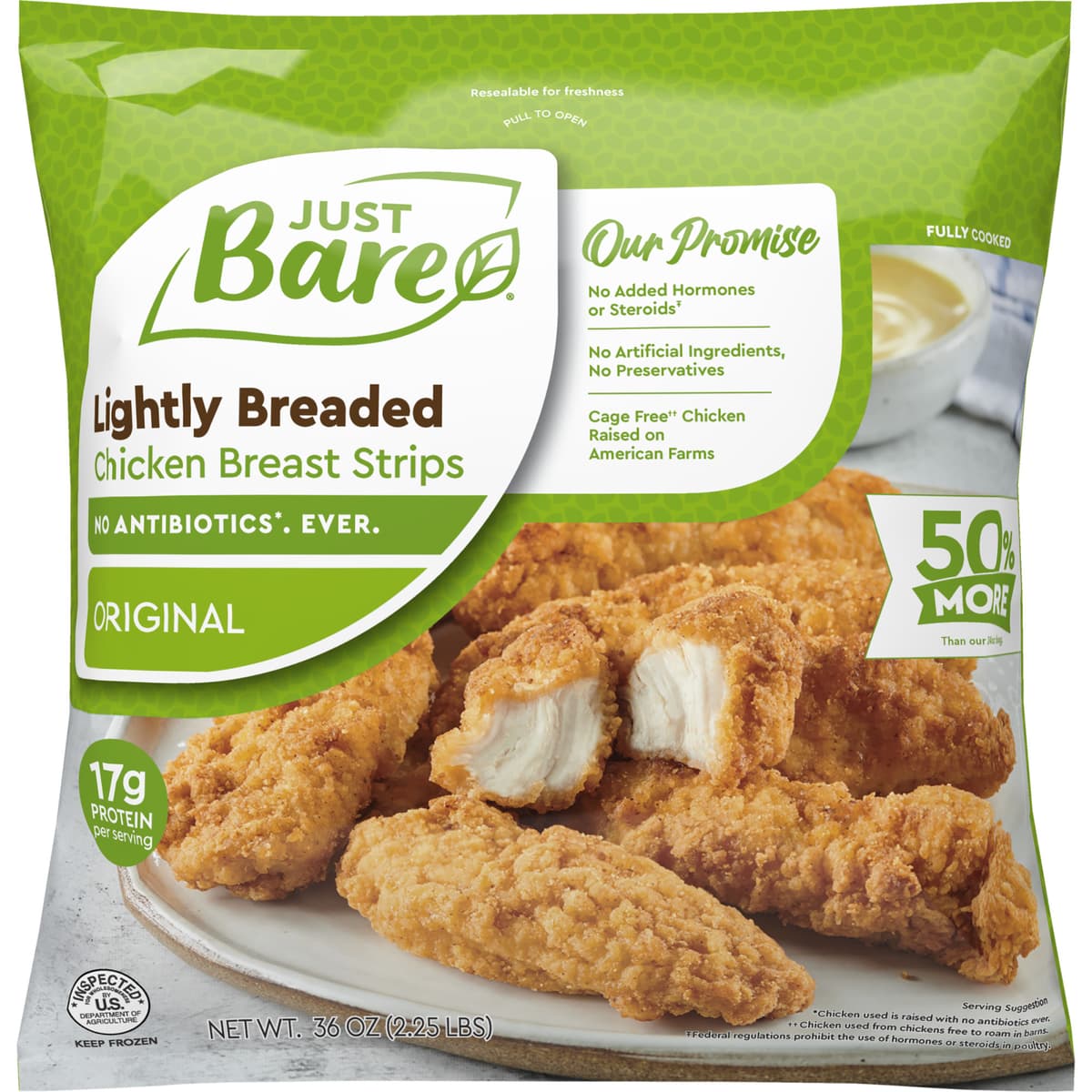 Lightly Breaded Chicken Breast Strips