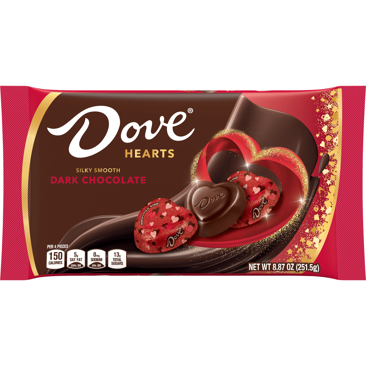 Dark Chocolate Hearts