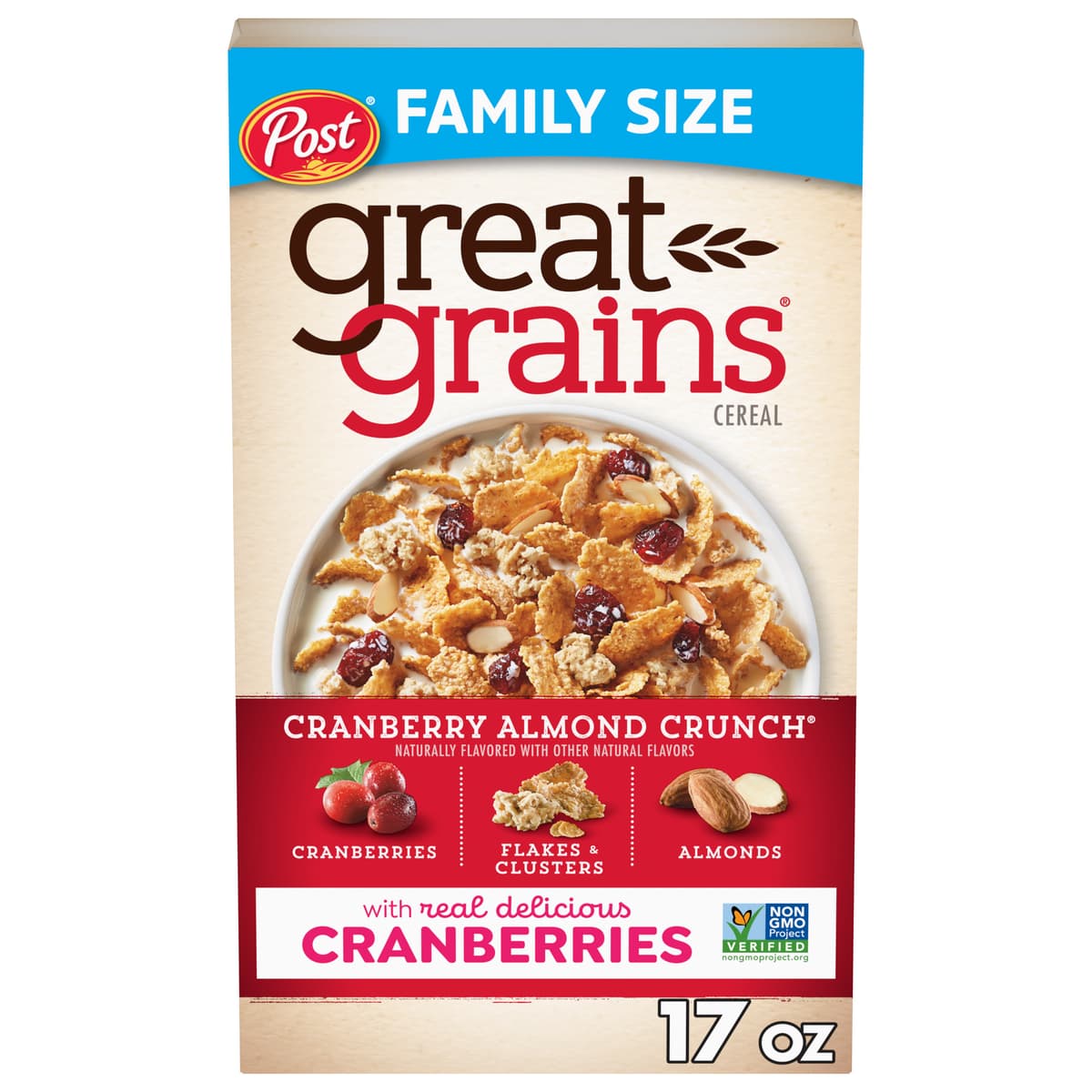 Cranberry Almond Crunch Cereal