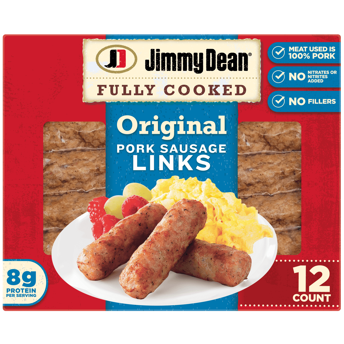 Original Fully Cooked Pork Sausage Links