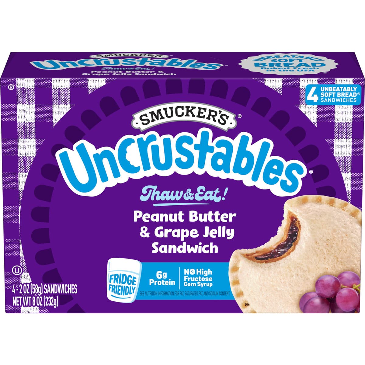 Peanut Butter & Grape Jelly Sandwich