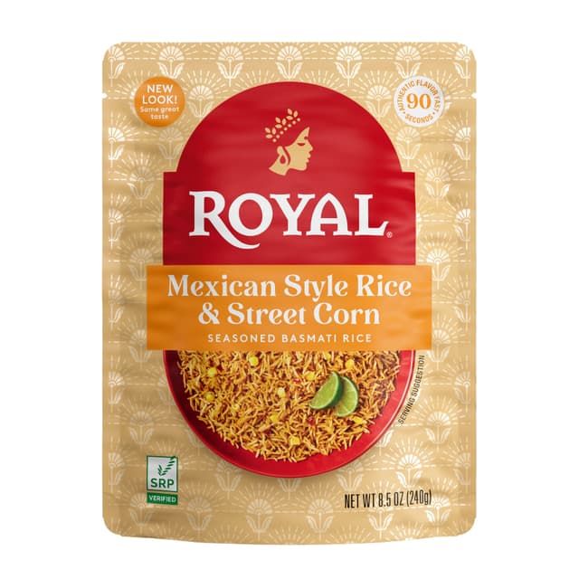 Mexican Style Rice & Street Corn Flavored Basmati Rice
