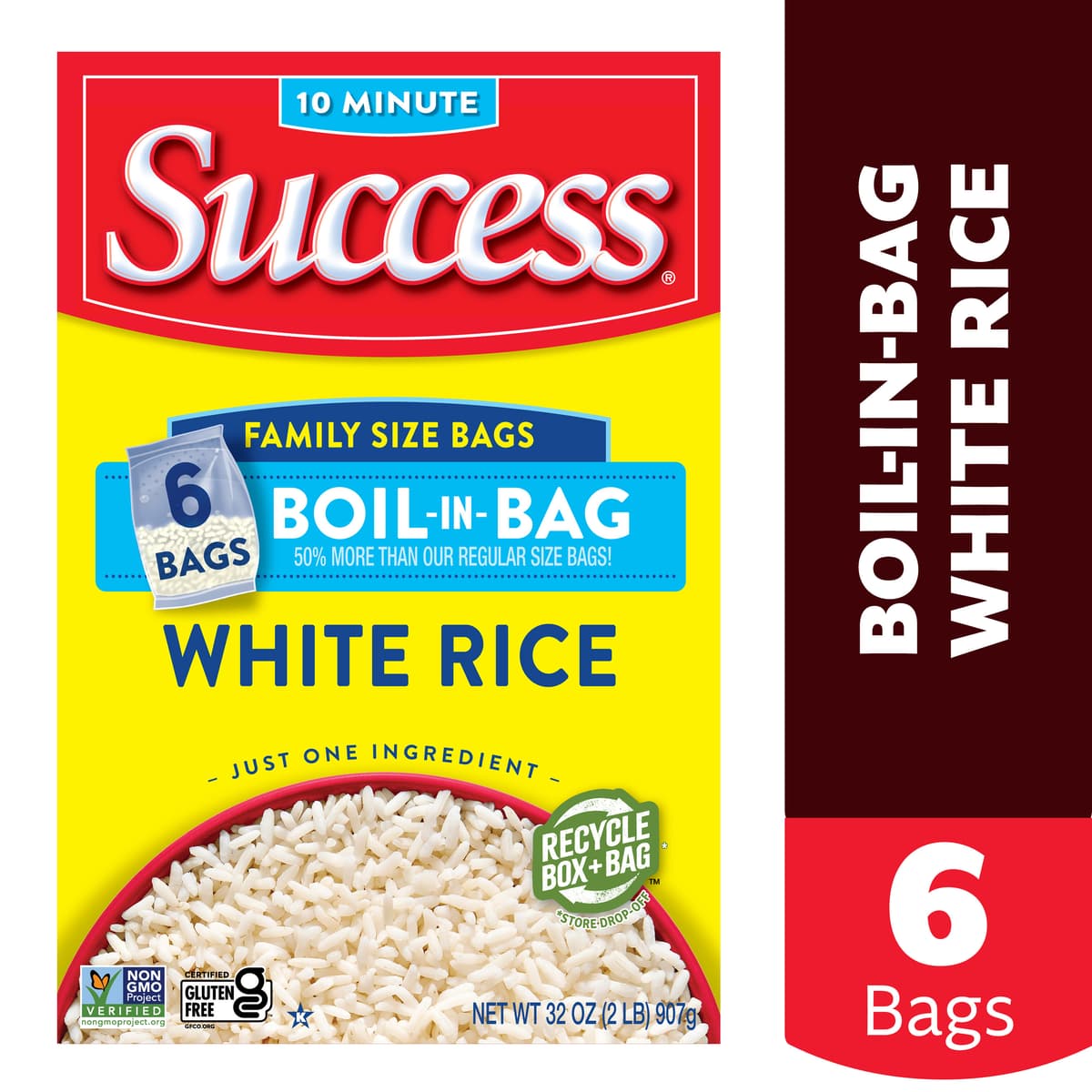 Precooked Boil-In-Bag White Rice