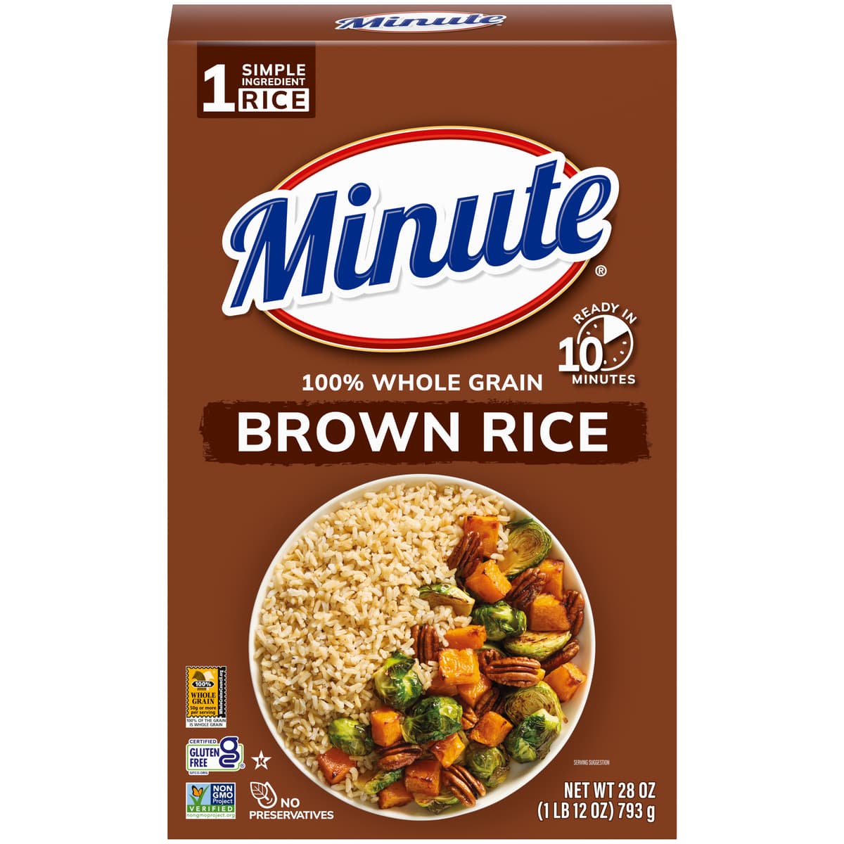 Minute® Brown Rice 28 oz. Box