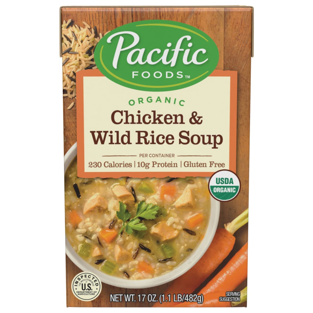 Pacific Foods Organic Chicken & Wild Rice Soup