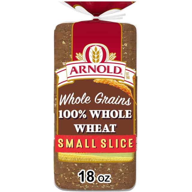 100% Whole Wheat Small Slice Bread