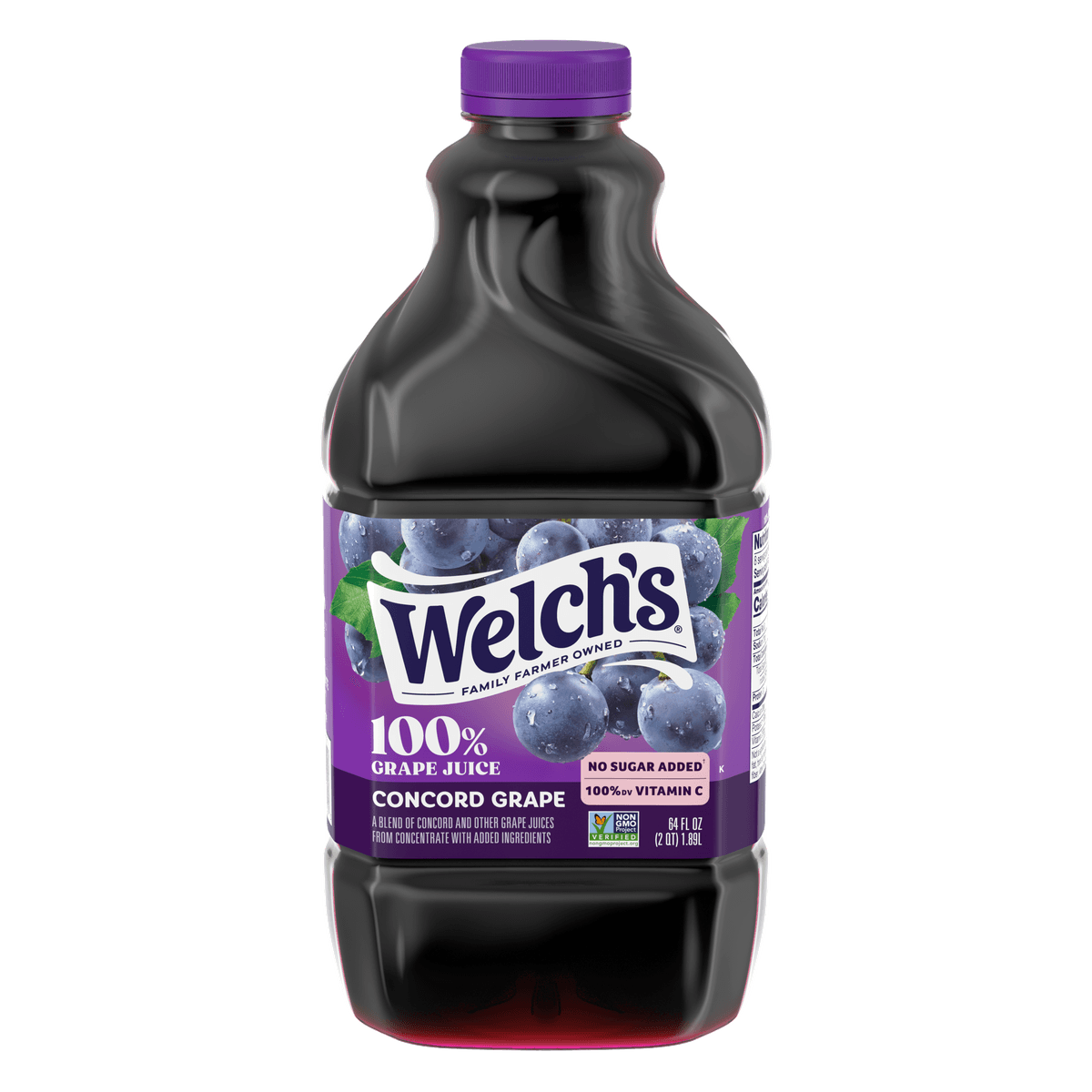 100% Concord Grape Juice A Blend Of Concord And Other Grape Juices From Concentrate