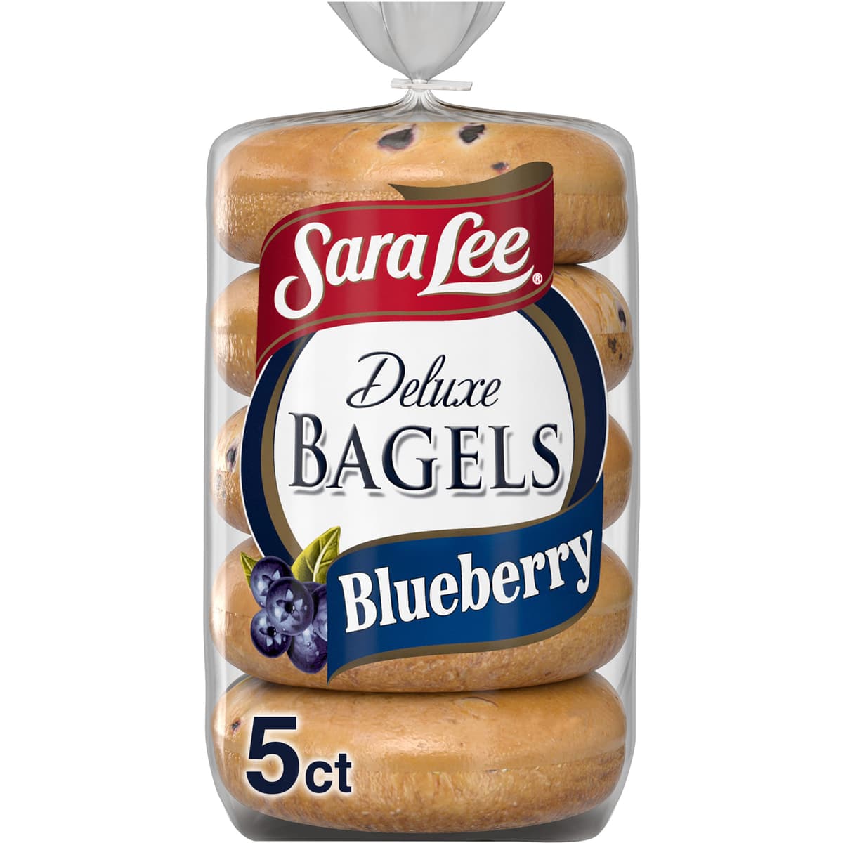 Blueberry Flavored Deluxe Bagels