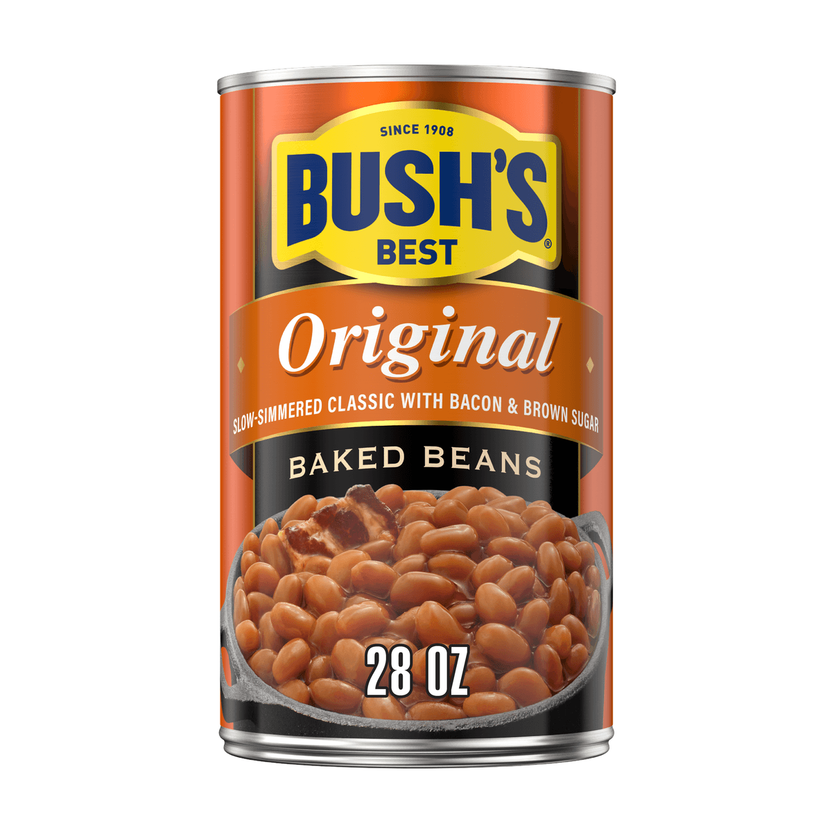 ORIGINAL SEASONED WITH BACON & BROWN SUGAR BAKED BEANS, ORIGINAL