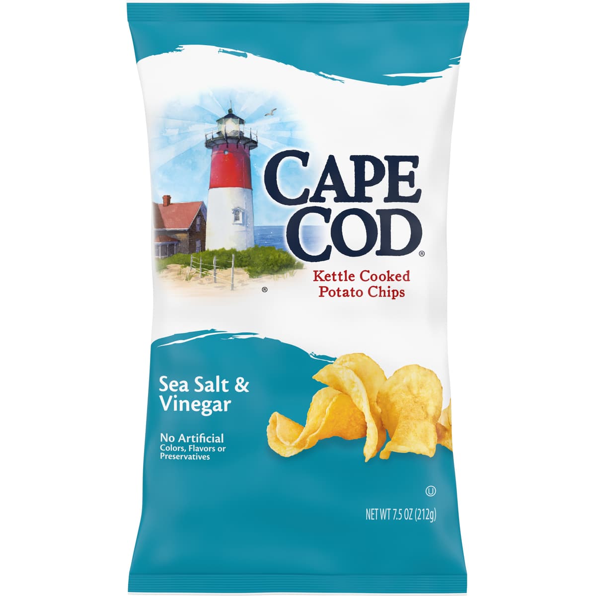 Sea Salt & Vinegar Kettle Cooked Potato Chips