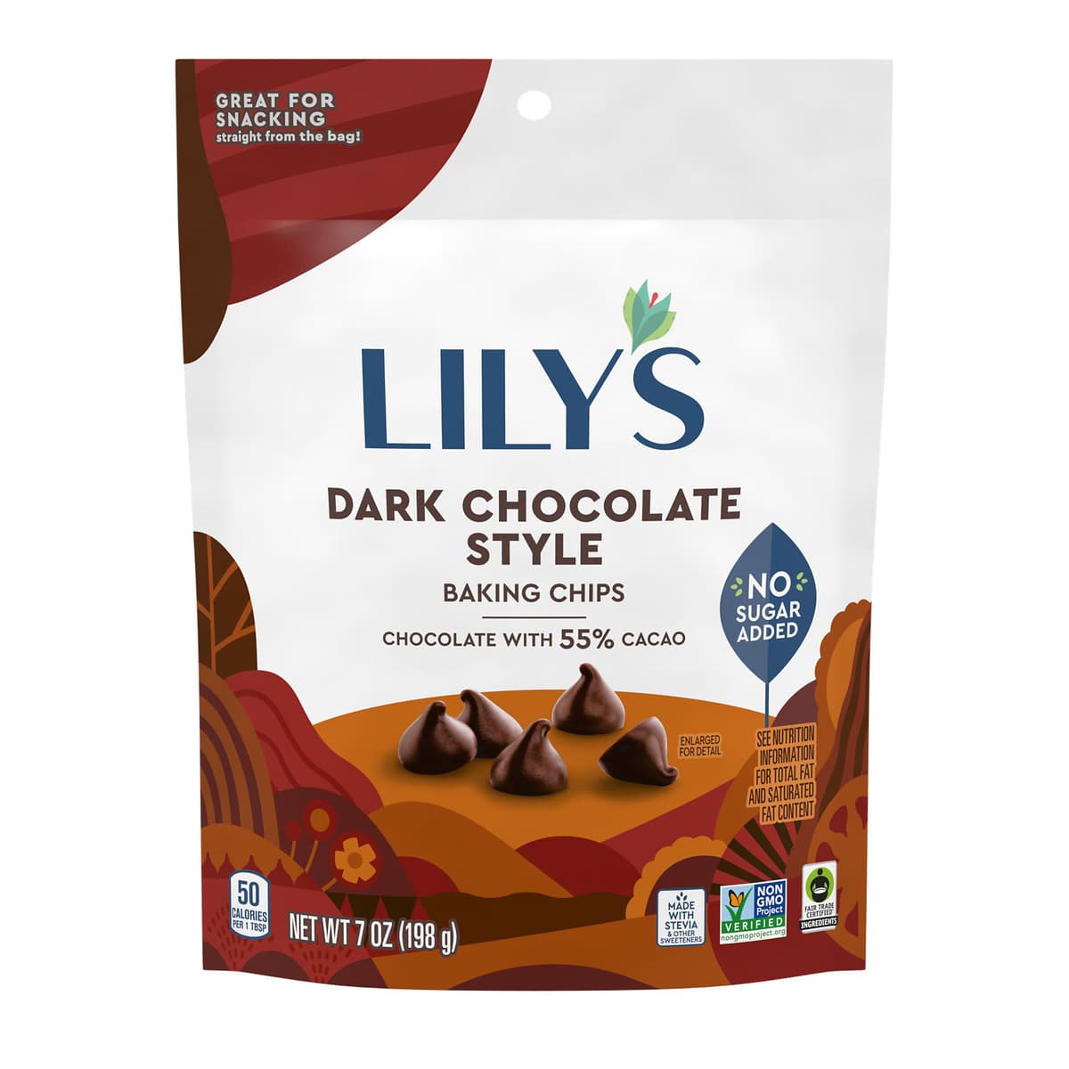 Dark Chocolate 55% Cocoa Baking Chips