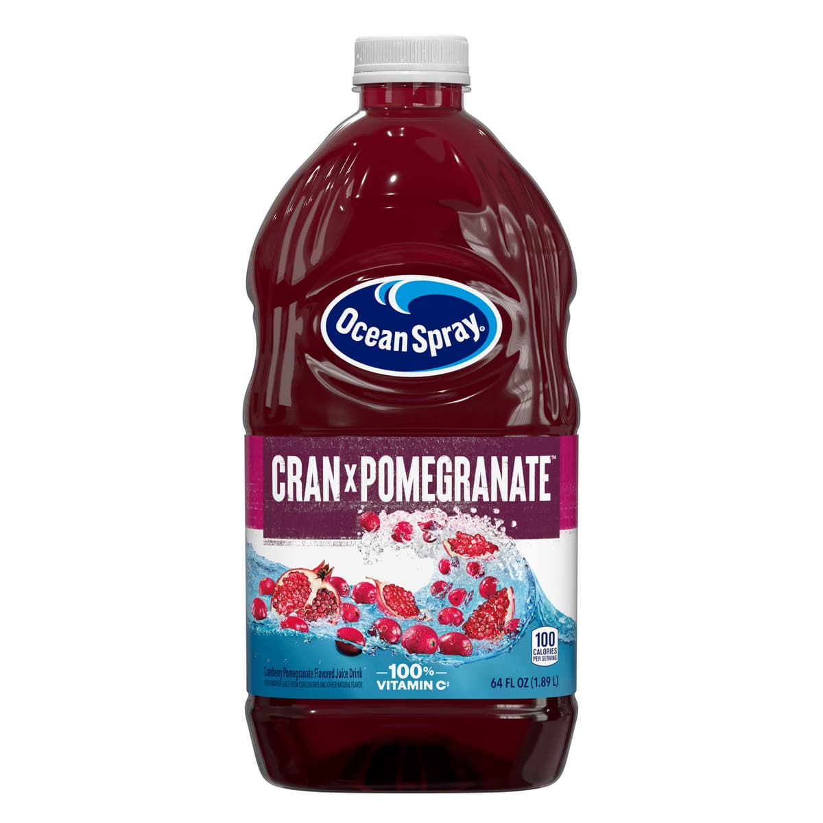 Cranberry Pomegranate Flavored Juice Drink With Another Juice From Concentrate