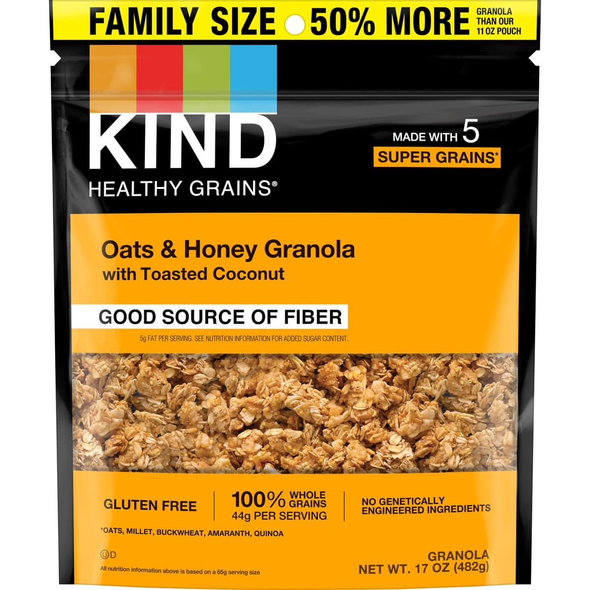 Granola, Oats & Honey Clusters With Toasted Coconut