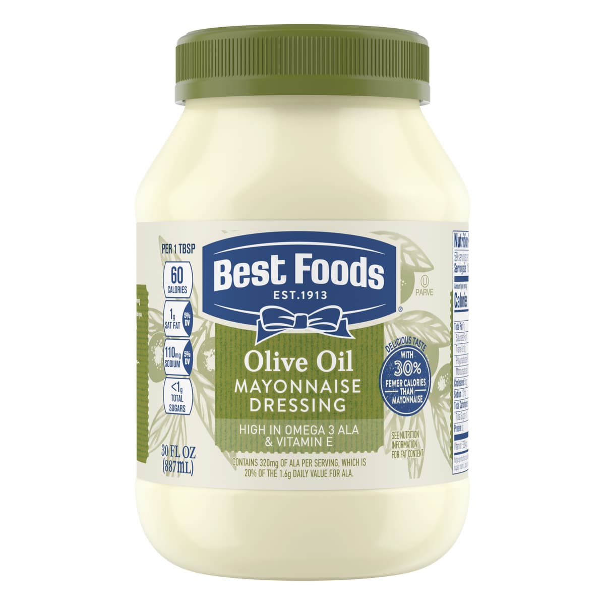 Olive Oil Mayonnaise Dressing
