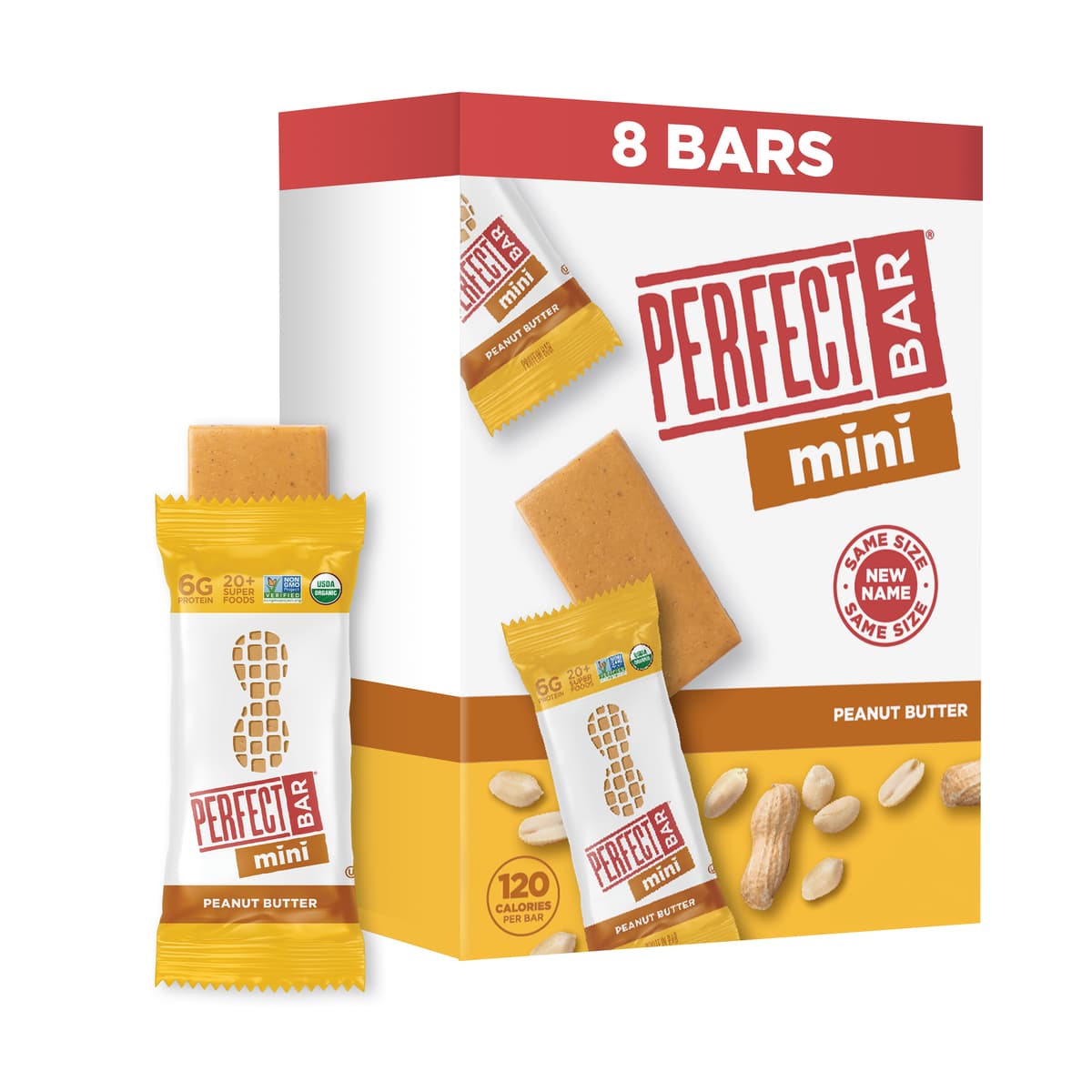 Perfect Bar Snack Size Peanut Butter Protein Bar
