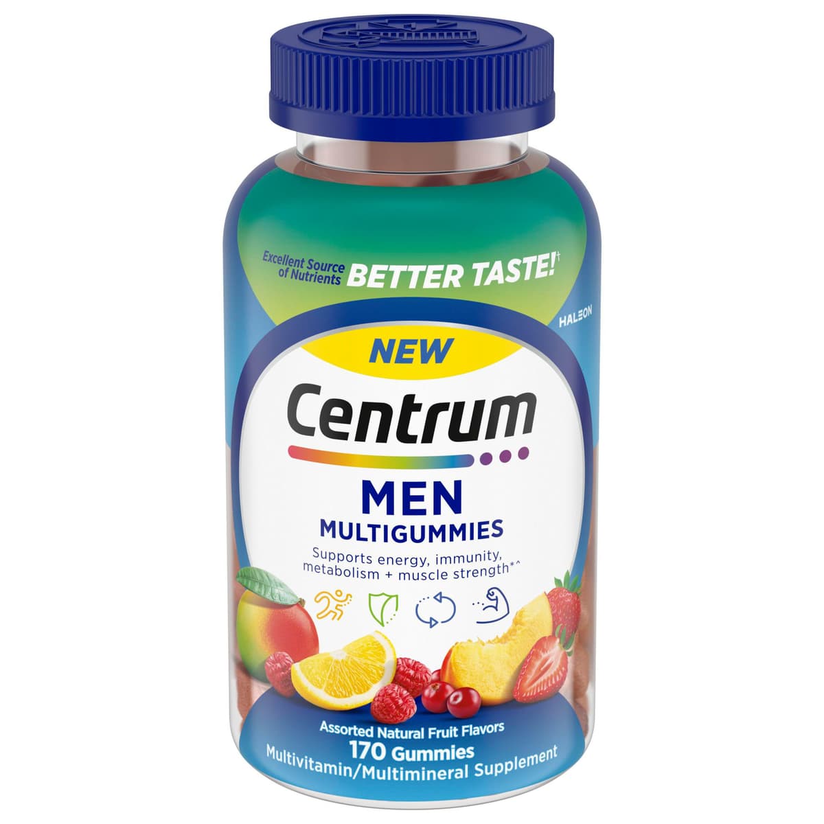 Centrum Gummies Men Assorted Natural Fruit Flavors