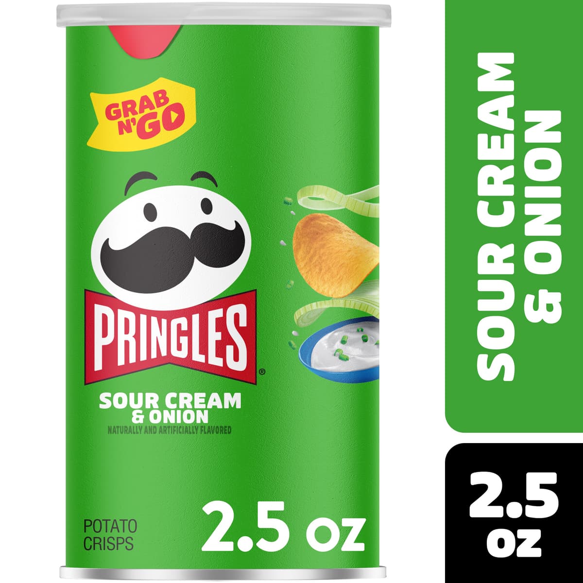 Sour Cream & Onion Flavored Potato Crisps