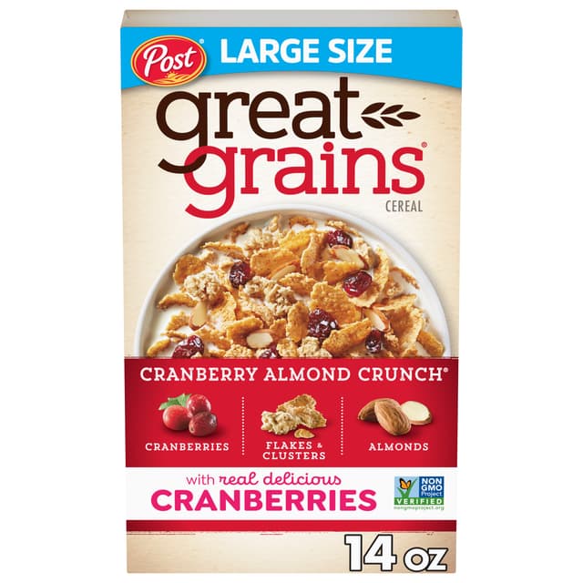 Cranberry Almond Crunch Flavored Cereal