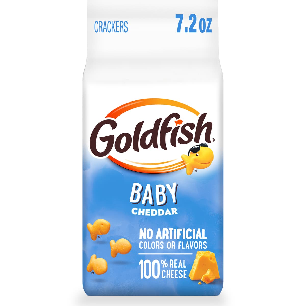 Baby Cheddar Baked Snack Crackers