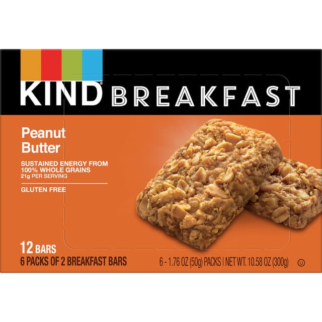 Peanut butter breakfast bars