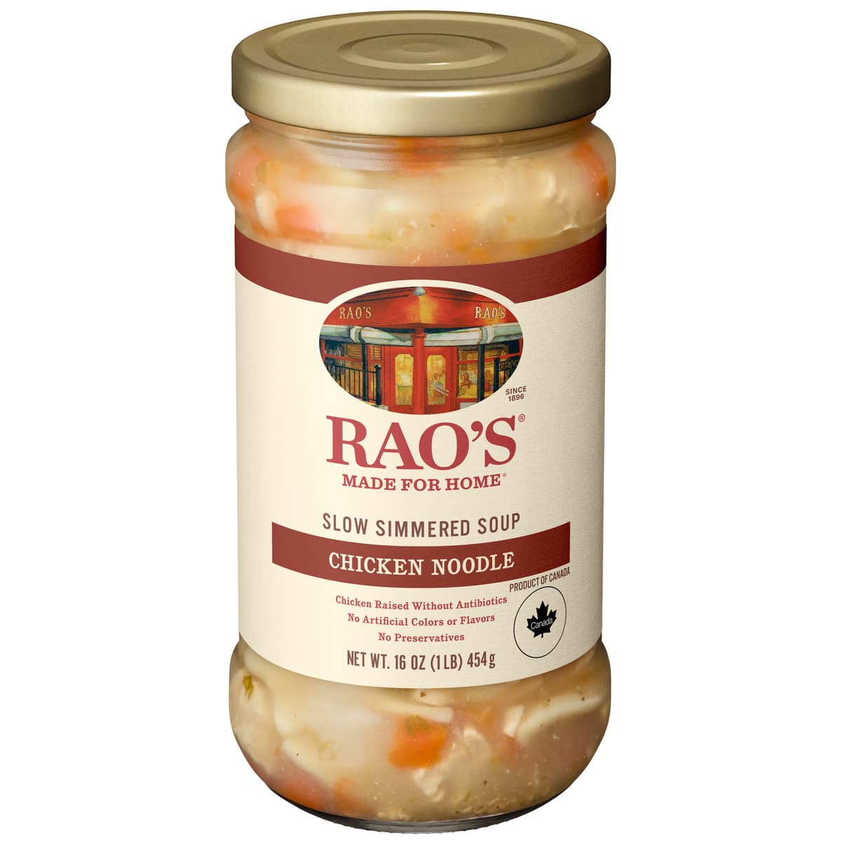 Chicken Noodle Italian Style Slow Simmered Soup