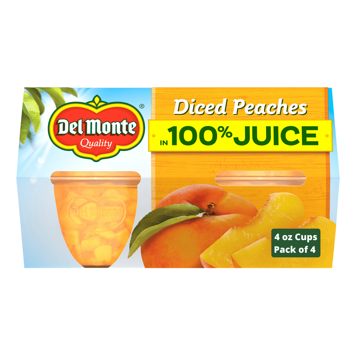 Diced Peaches