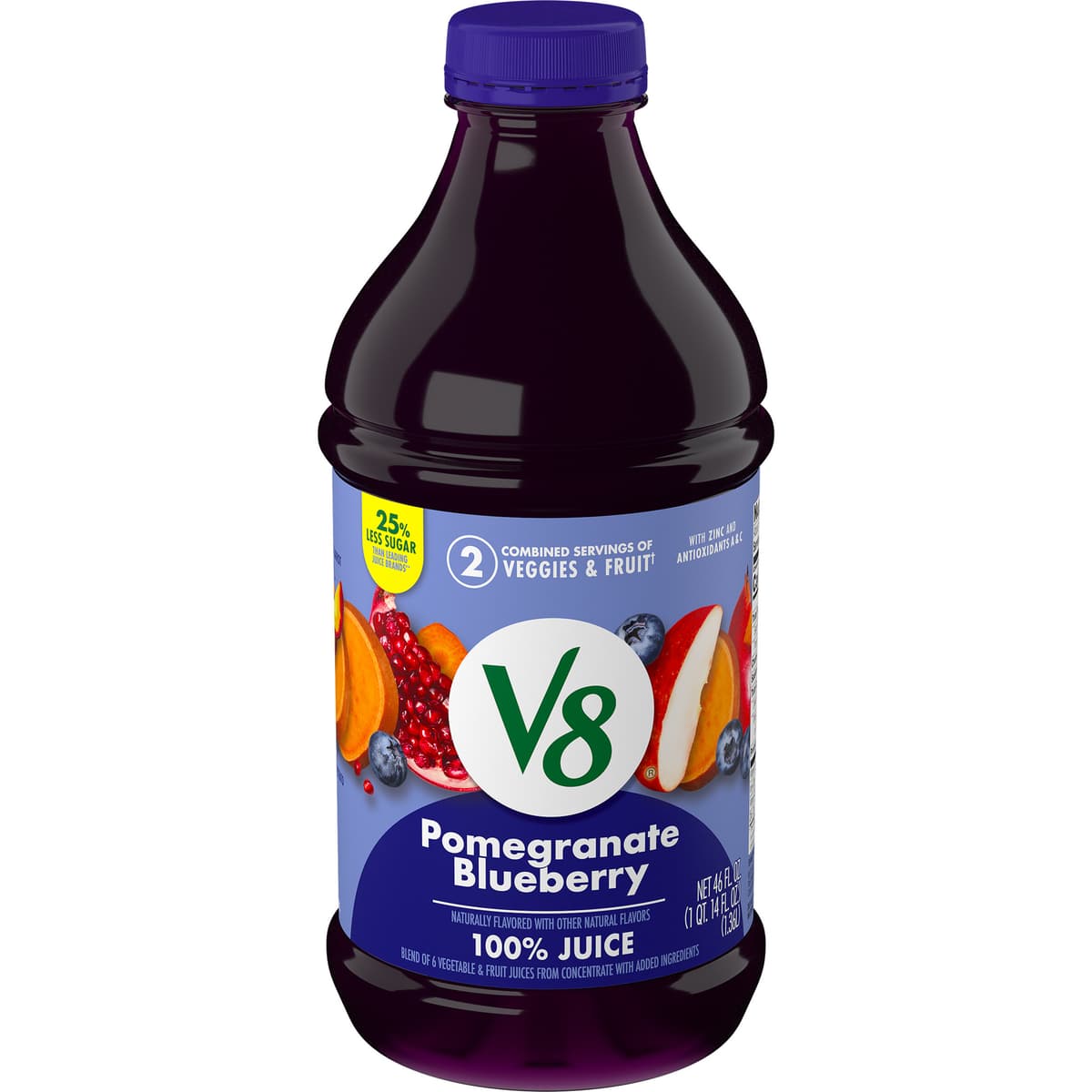 V8 V-Fusion Pomegranate Blueberry