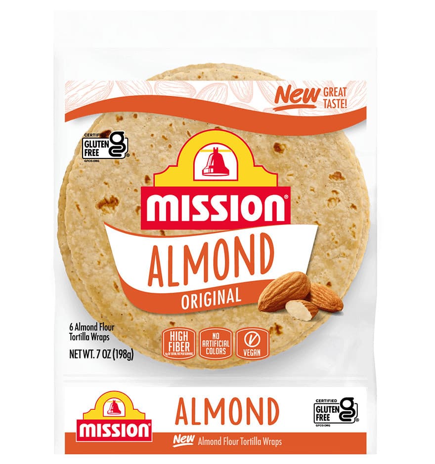 Mission Almond Flour Original Tortilla Wraps