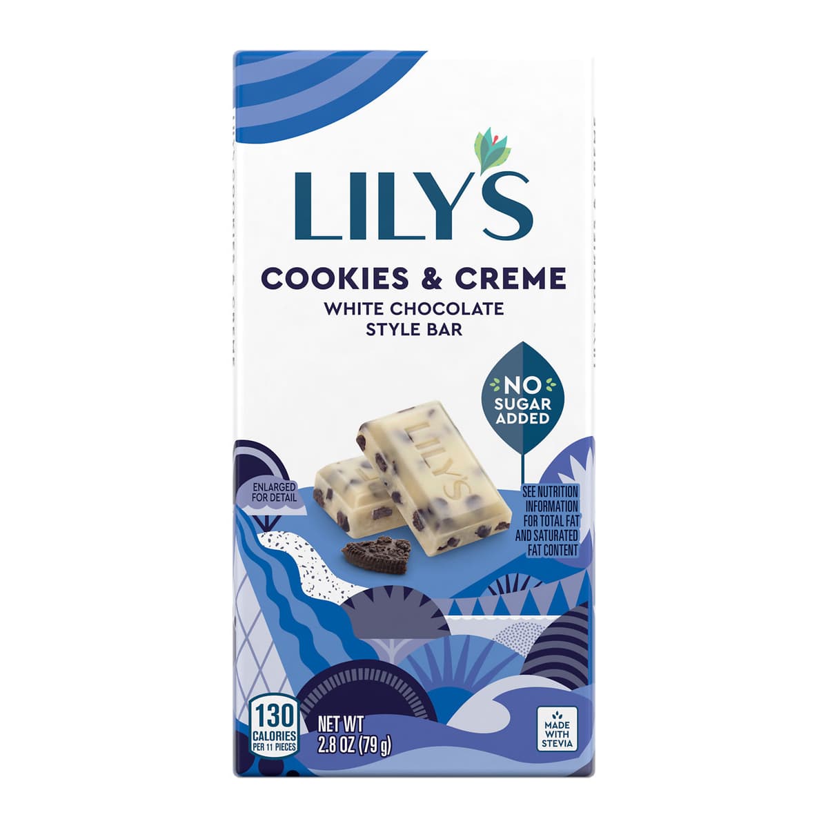 Cookies & Creme White Chocolate Style Bar