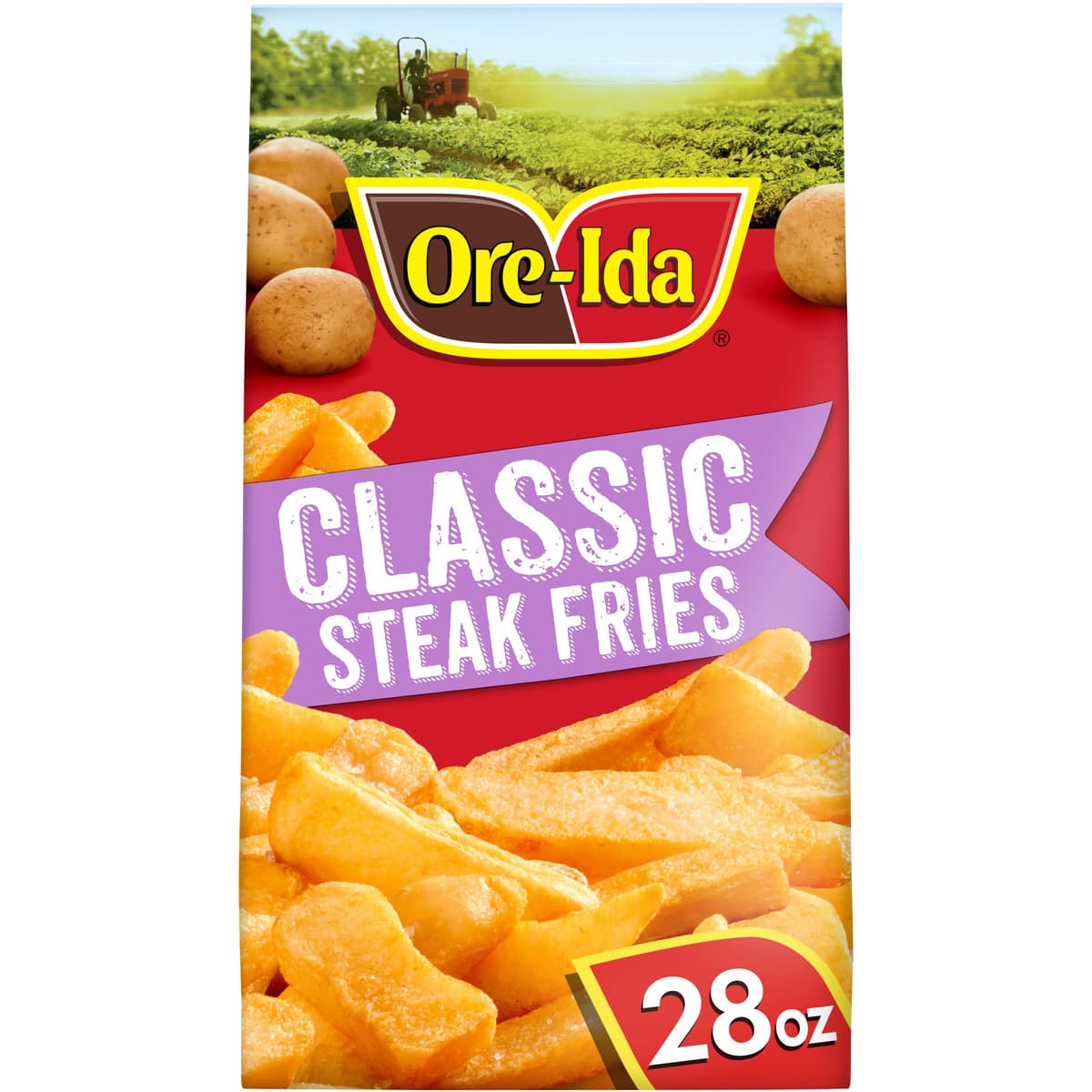 Golden Steak Fries French Fried Potatoes