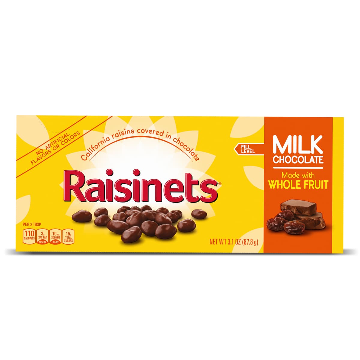 Raisinets Covered in Milk Chocolate Raisins