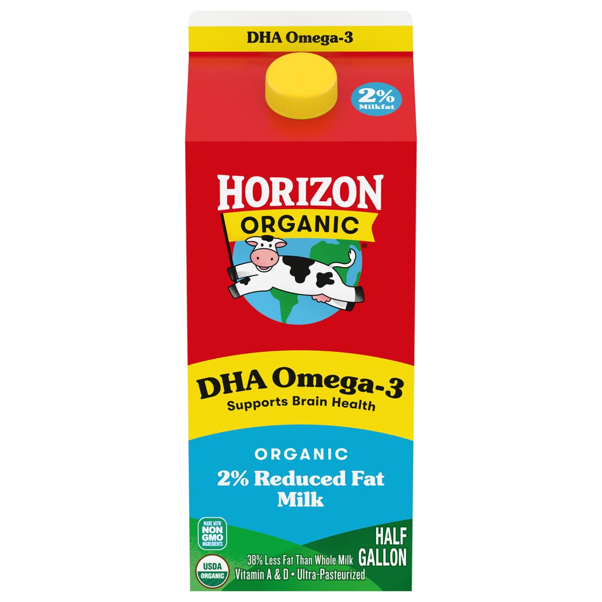 Organic 2% Reduced Fat Milk