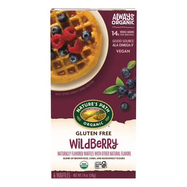 Buckwheat Waffles, Wildberry