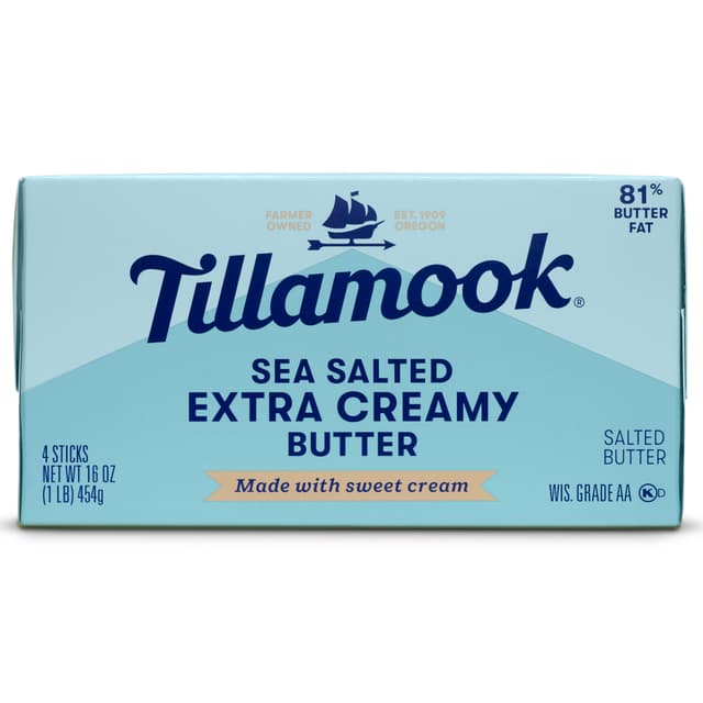 TILLAMOOK, SALTED SWEET CREAM BUTTER