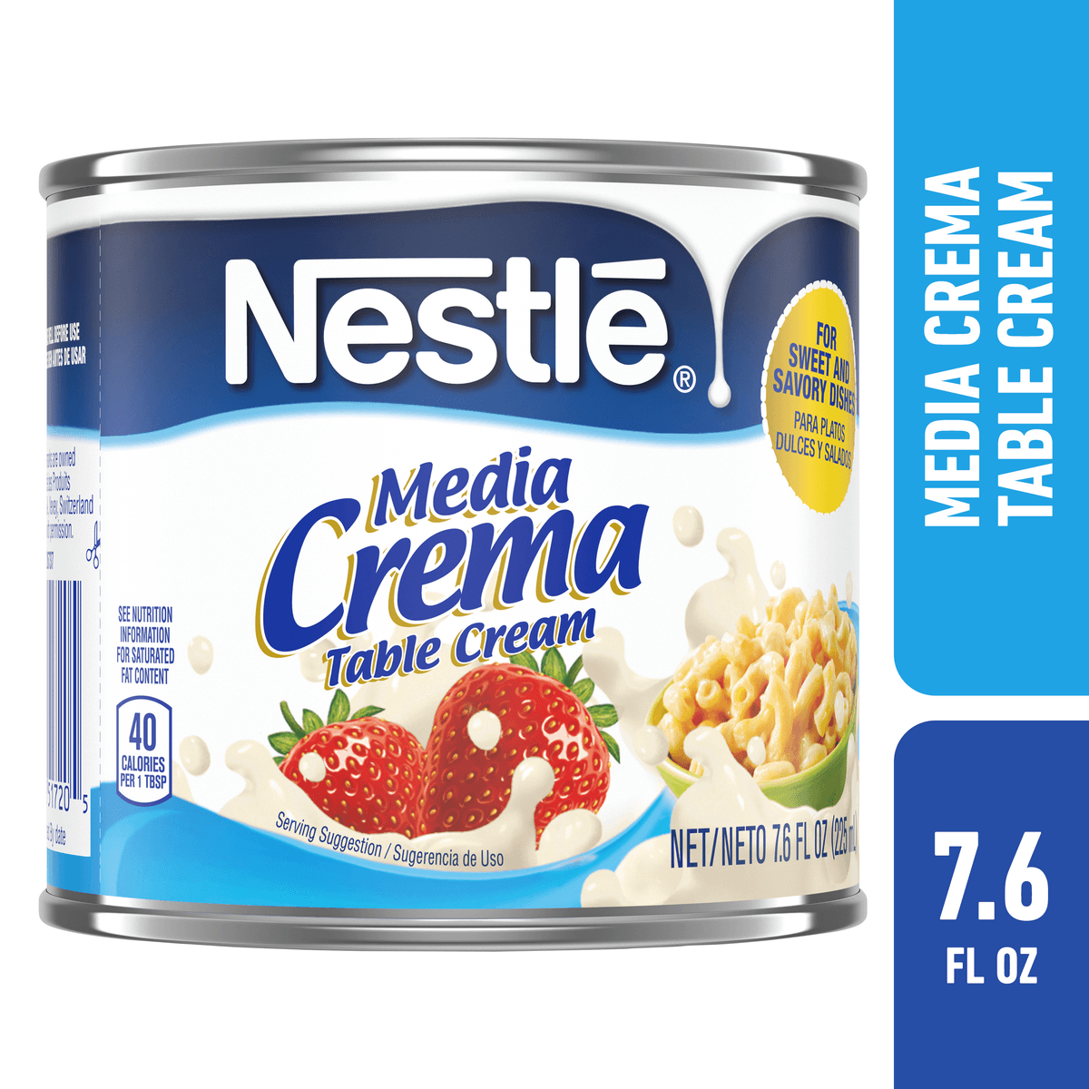 Media Crema Table Cream