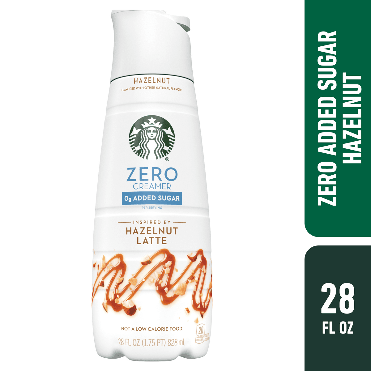 Zero Hazelnut Flavored Liquid Coffee Creamer