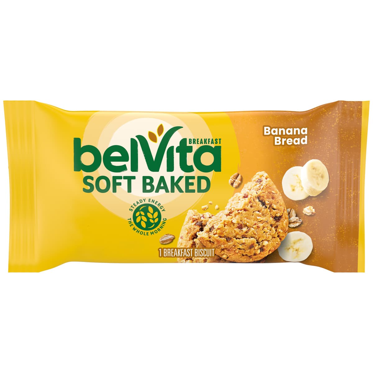 Banana Bread Flavor Soft Baked Breakfast Biscuit