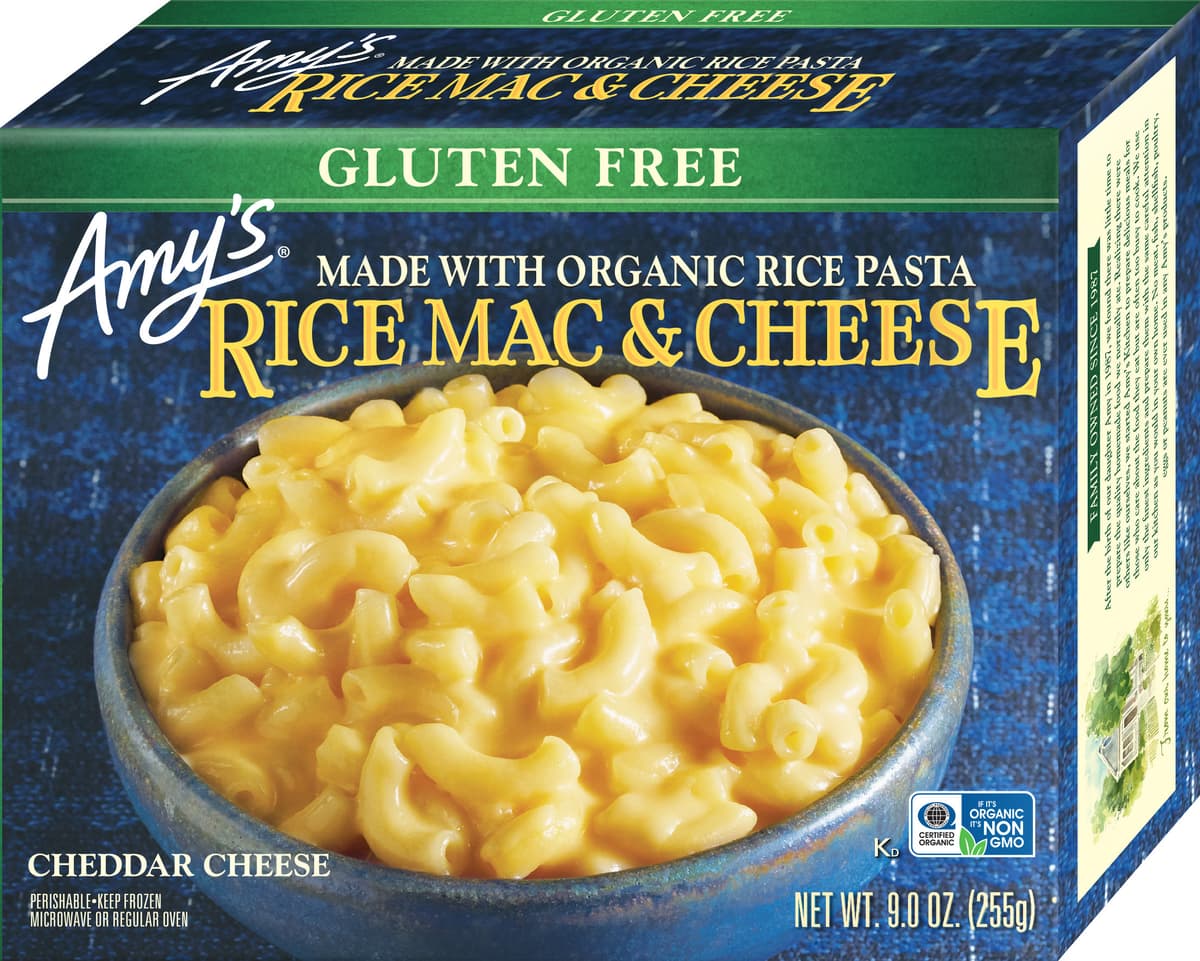 Cheddar Cheese Rice Mac & Cheese Made with Organic Rice Pasta