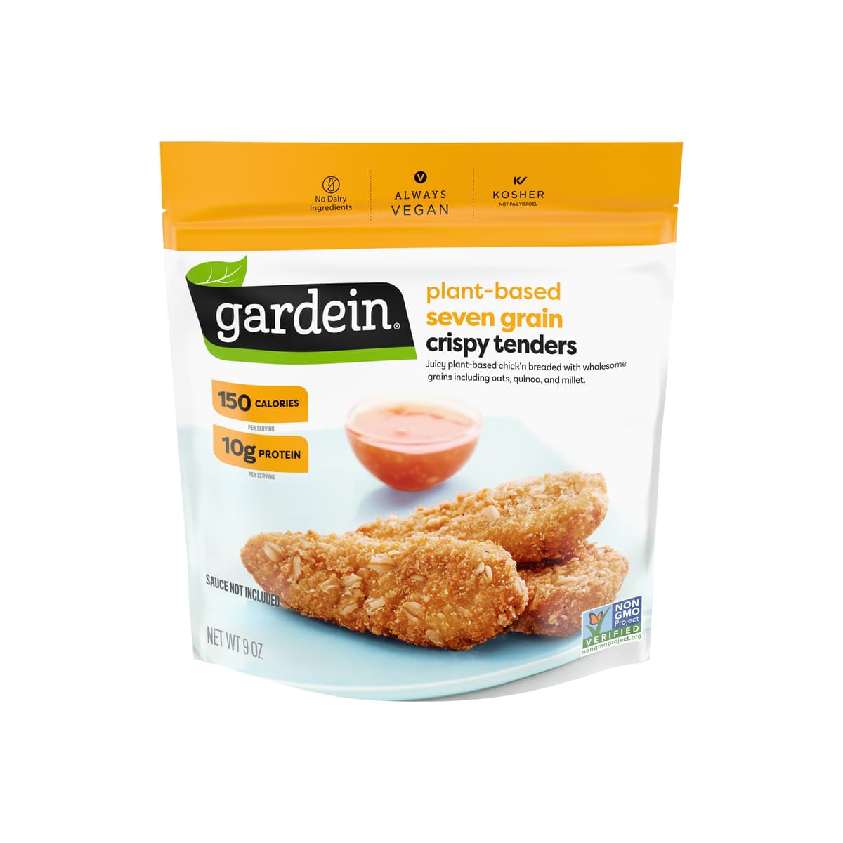 Seven Grain Plant-Based Chick'n Breaded With Wholesome Grains Including Oats, Quinoa, And Millet Crispy Tenders