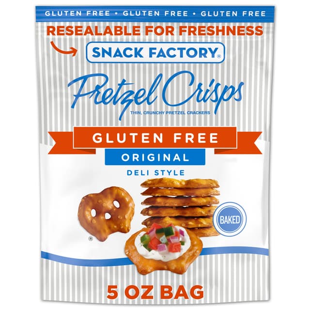 Thin, Crunchy Pretzel Crackers