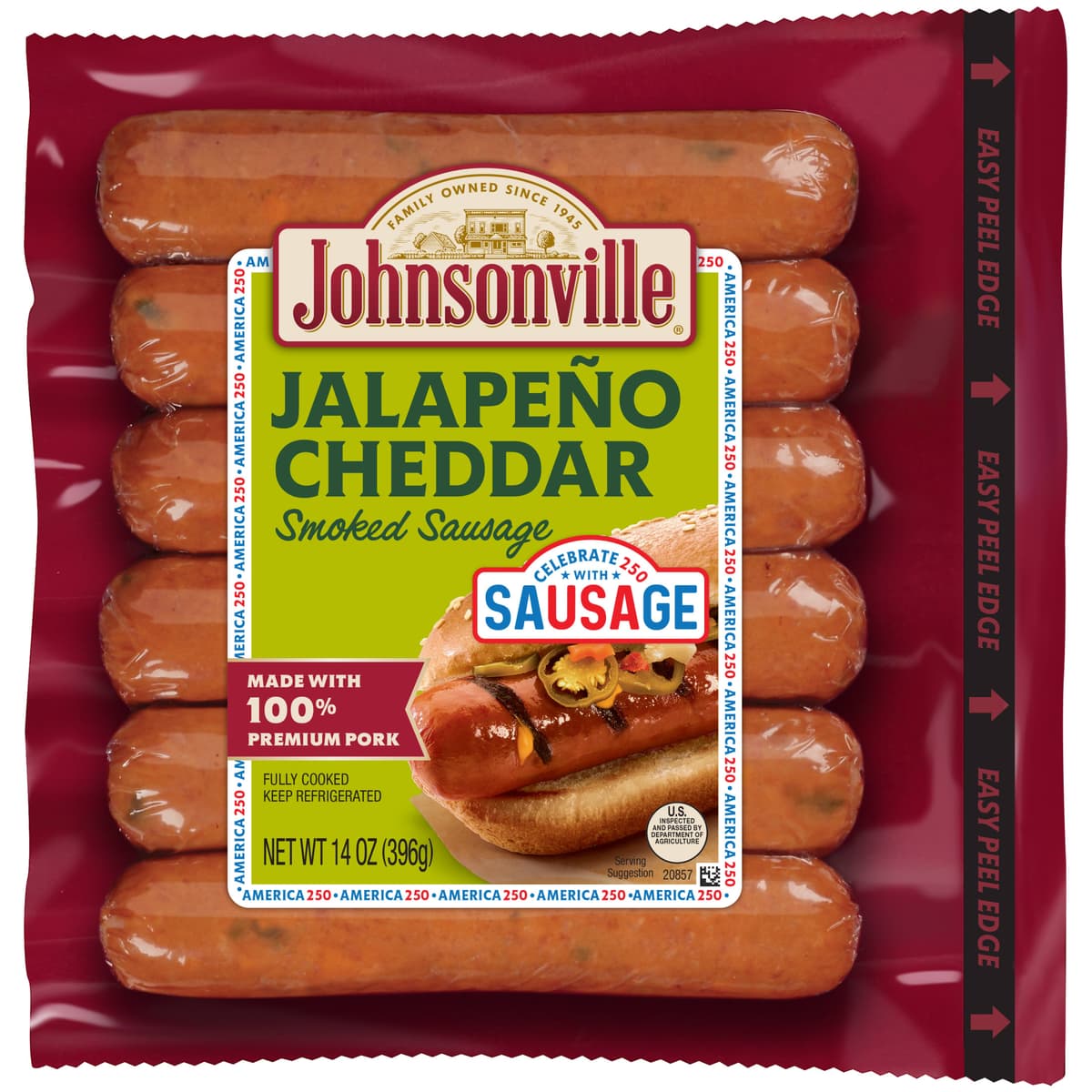 Jalapeno Cheddar Smoked Sausage