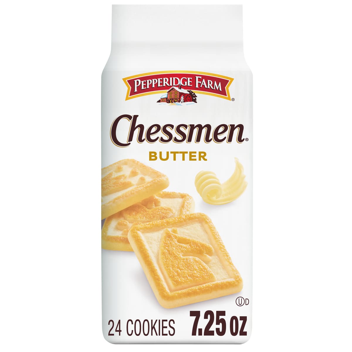 Butter Distinctive Chessmen Cookies