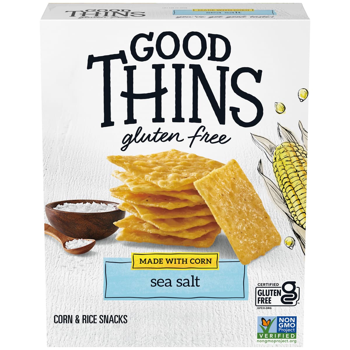 Sea Salt Corn & Rice Snacks