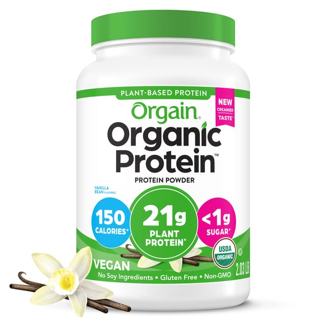 Vanilla Bean Flavor Plant Based Protein Powder