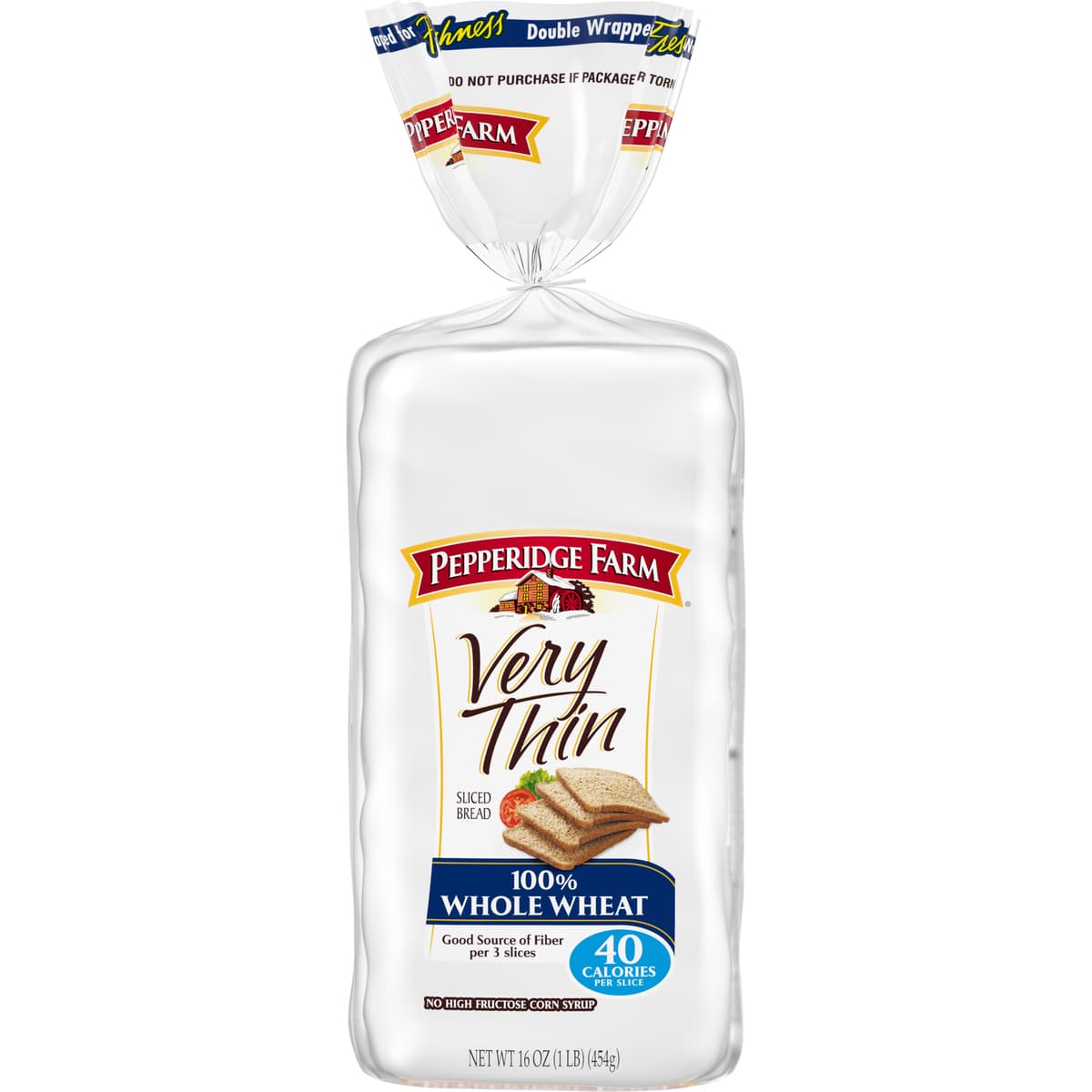 100% Whole Wheat Very Thin Sliced Bread