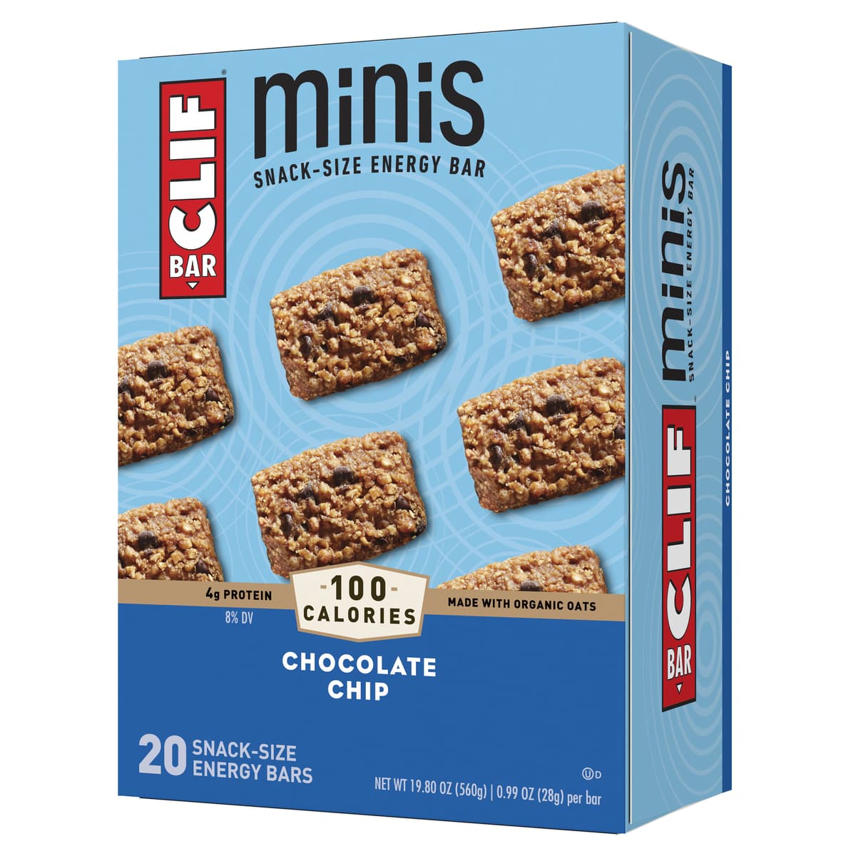 Chocolate Chip Minis Energy Bars