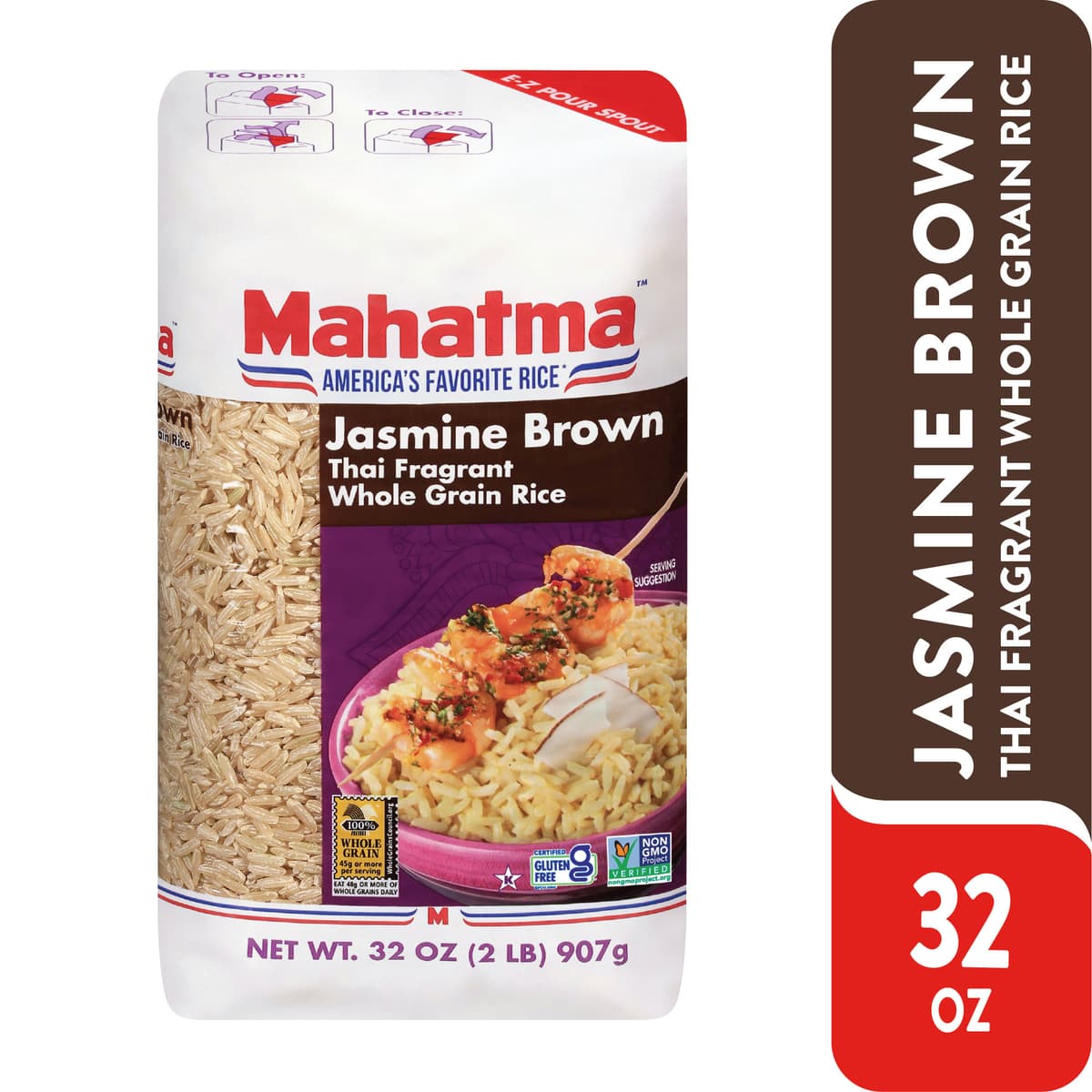 Jasmine Brown Thai Hom Mali Fragrant Rice