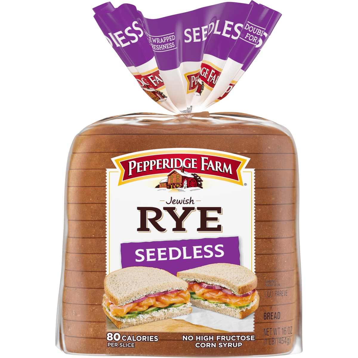 Seedless Jewish Rye Bread