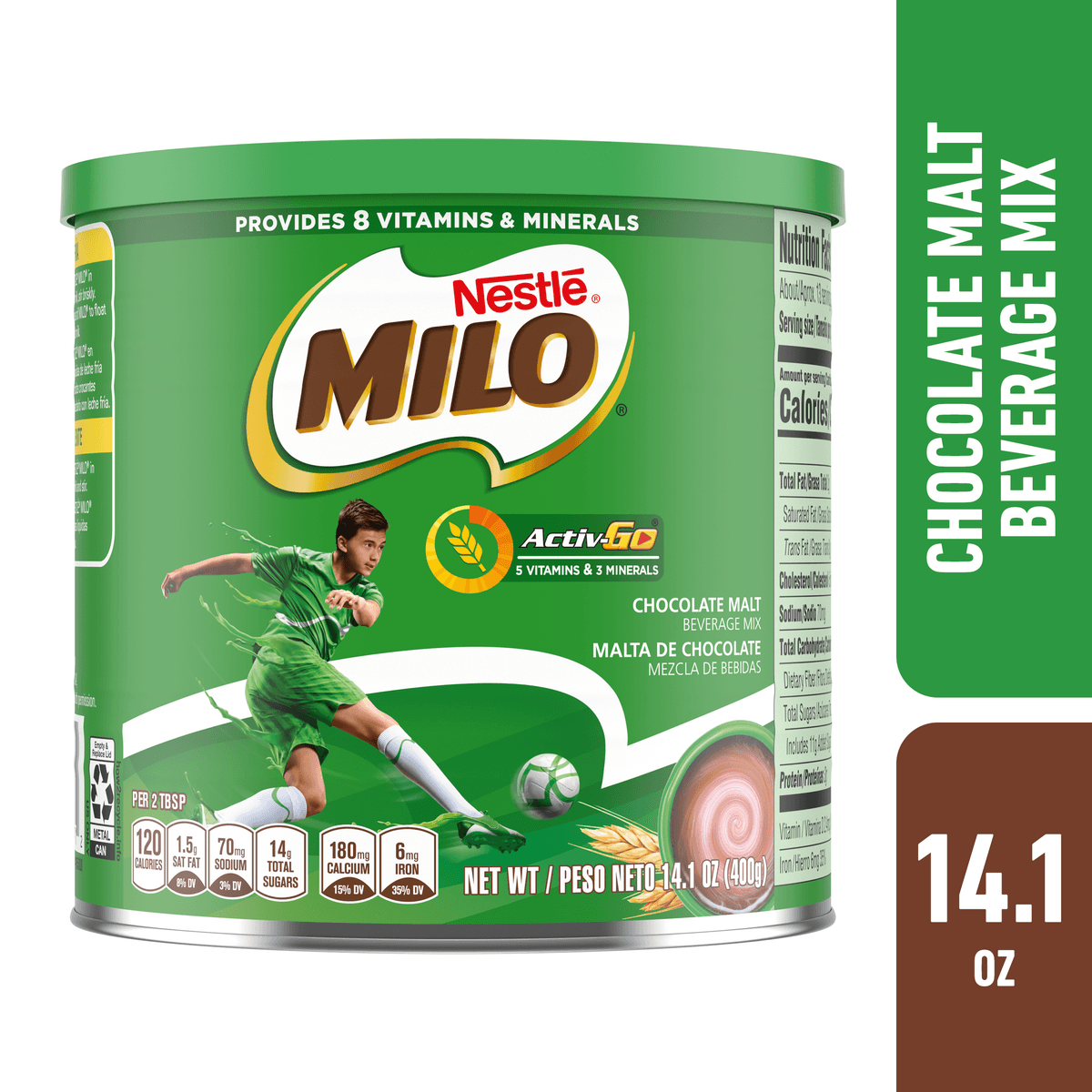 Chocolate Flavored Nutritional Drink Mix
