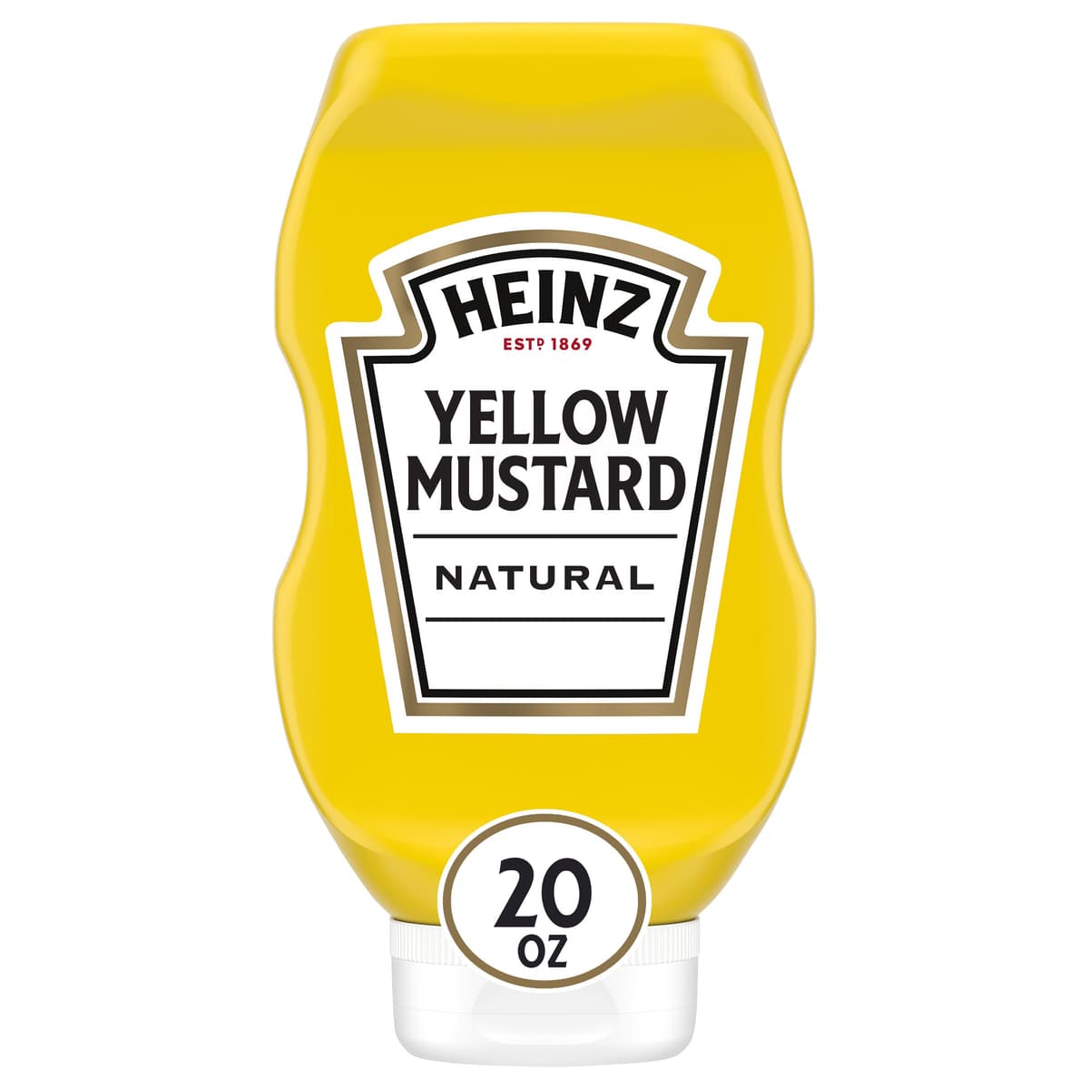 100% Natural Yellow Mustard